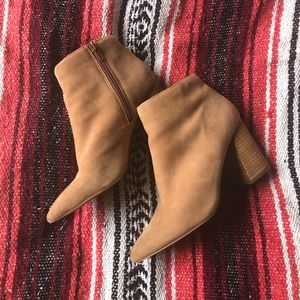 Suede Tan Steve Madden Booties